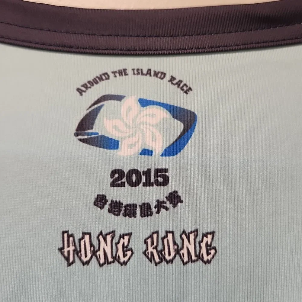 Around the Island Hong Kong Outrigger Canoe Paddling Race 2015 Rashguard 2XL